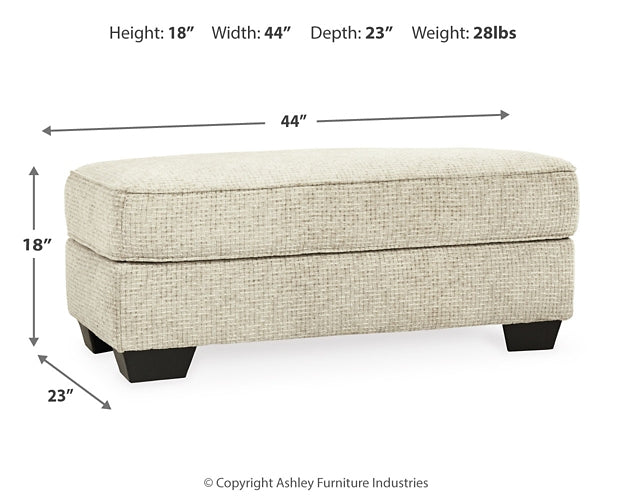 Monaghan Ottoman Signature Design by Ashley®