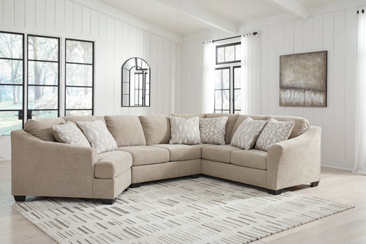 Brogan Bay 3-Piece Sectional with Cuddler Signature Design by Ashley®