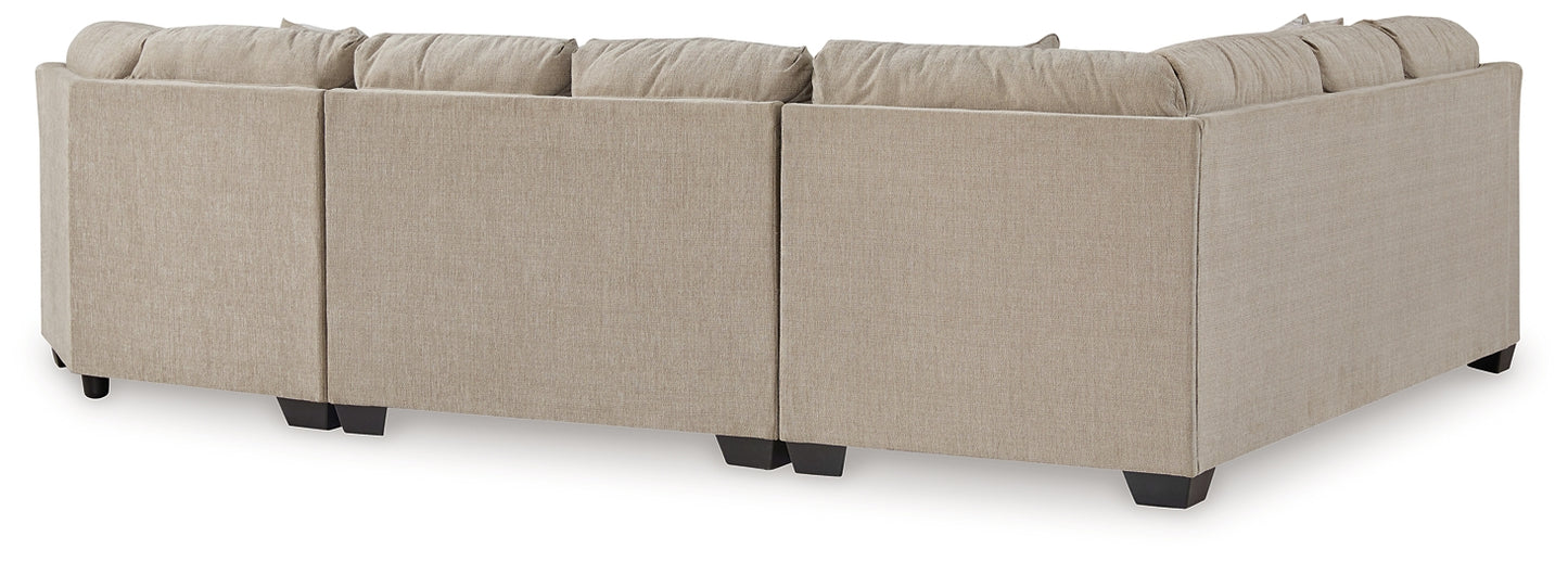 Brogan Bay 3-Piece Sectional with Cuddler Signature Design by Ashley®