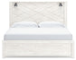 Gerridan King Panel Bed with Mirrored Dresser and Chest Signature Design by Ashley®