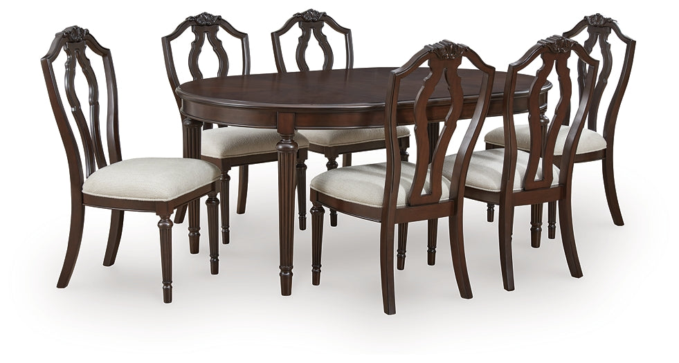 Lavinton Dining Table and 6 Chairs Signature Design by Ashley®