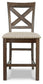 Moriville Upholstered Barstool (2/CN) Signature Design by Ashley®