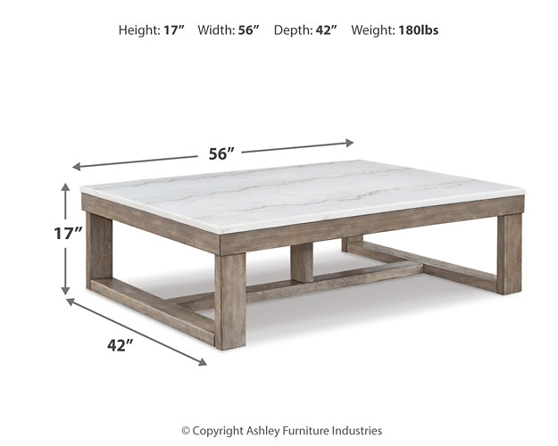 Loyaska Rectangular Cocktail Table Signature Design by Ashley®