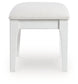 Chalanna Vanity Stool Signature Design by Ashley®