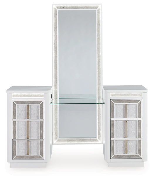 Chalanna Vanity with Mirror Signature Design by Ashley®