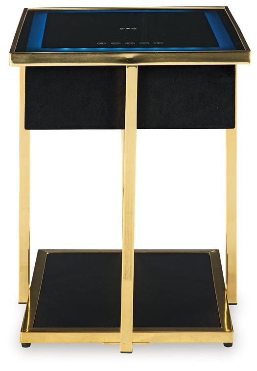 Rexwell Accent Table with Speaker Signature Design by Ashley®