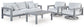 Hurley Park Outdoor Sofa and 2 Chairs with Coffee Table Signature Design by Ashley®