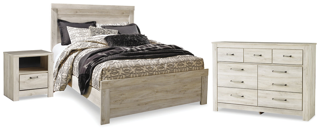 Bellaby Queen Panel Bed with Dresser and Nightstand Signature Design by Ashley®