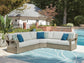 Kimpton Isle 3-Piece Outdoor Sectional Signature Design by Ashley®