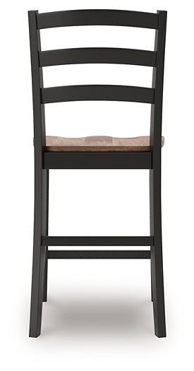 Wildenauer Barstool (2/CN) Signature Design by Ashley®