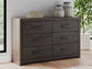 Prendonea Six Drawer Dresser Signature Design by Ashley®