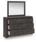 Prendonea Dresser and Mirror Signature Design by Ashley®