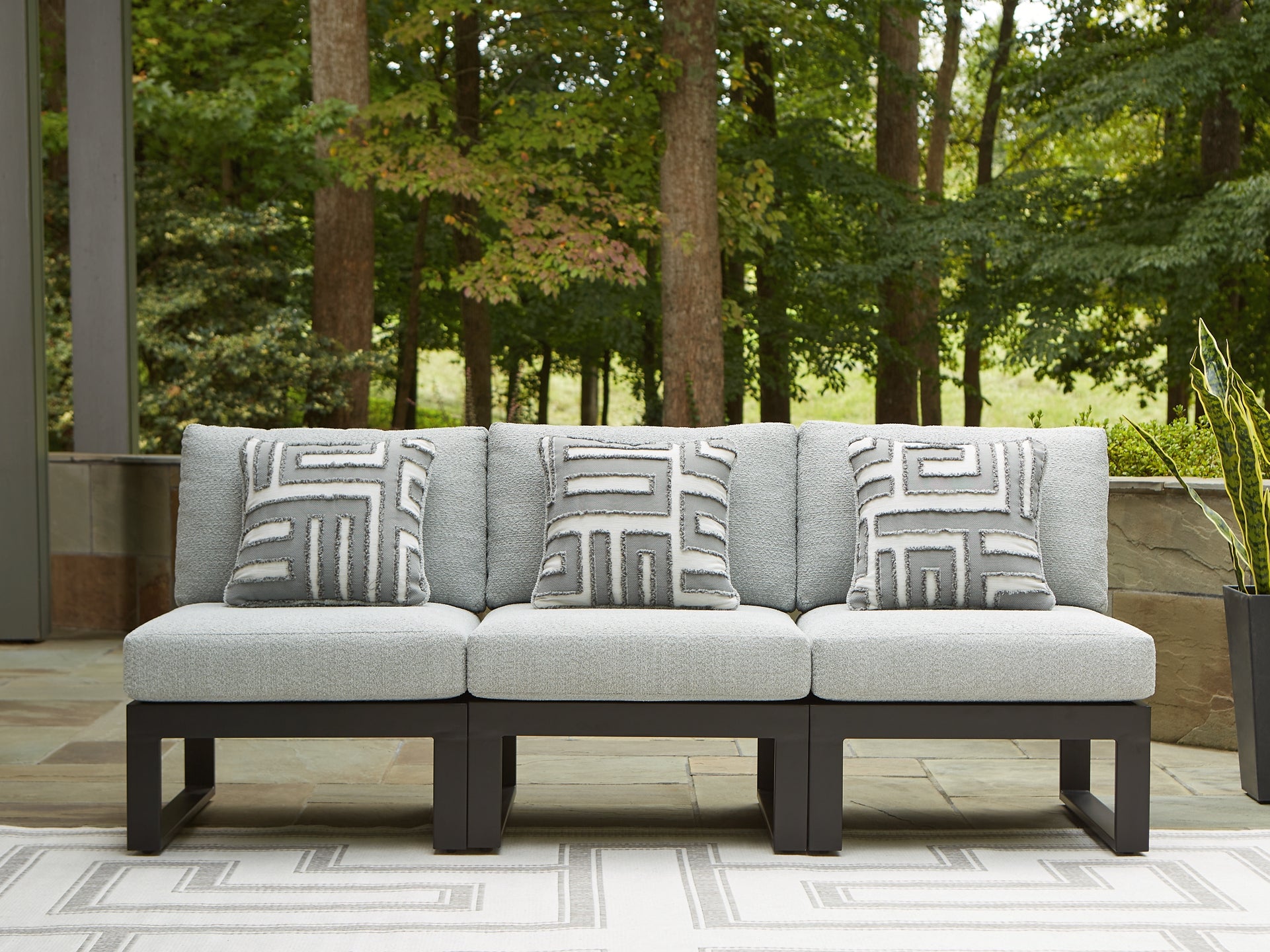 Beachloft 3-Piece Outdoor Sectional Signature Design by Ashley®