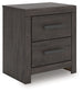 Prendonea Two Drawer Night Stand Signature Design by Ashley®