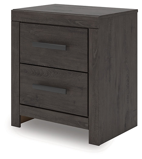 Prendonea Two Drawer Night Stand Signature Design by Ashley®