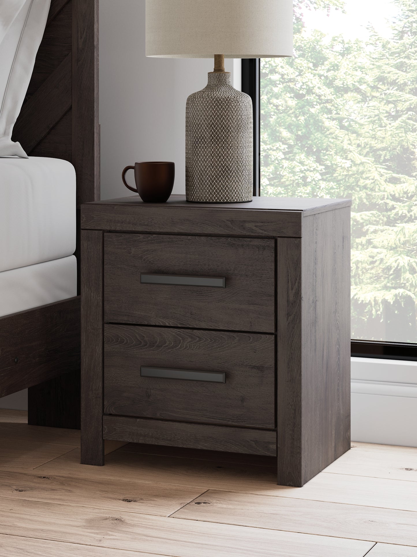 Prendonea Two Drawer Night Stand Signature Design by Ashley®