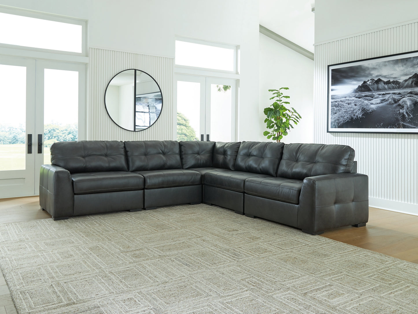 Brindley Pier 5-Piece Sectional Signature Design by Ashley®