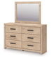 Sanginlane Dresser and Mirror Signature Design by Ashley®