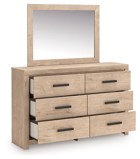 Sanginlane Dresser and Mirror Signature Design by Ashley®