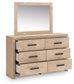 Sanginlane Dresser and Mirror Signature Design by Ashley®