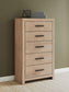 Sanginlane Five Drawer Chest Signature Design by Ashley®