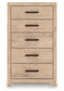 Sanginlane Five Drawer Chest Signature Design by Ashley®