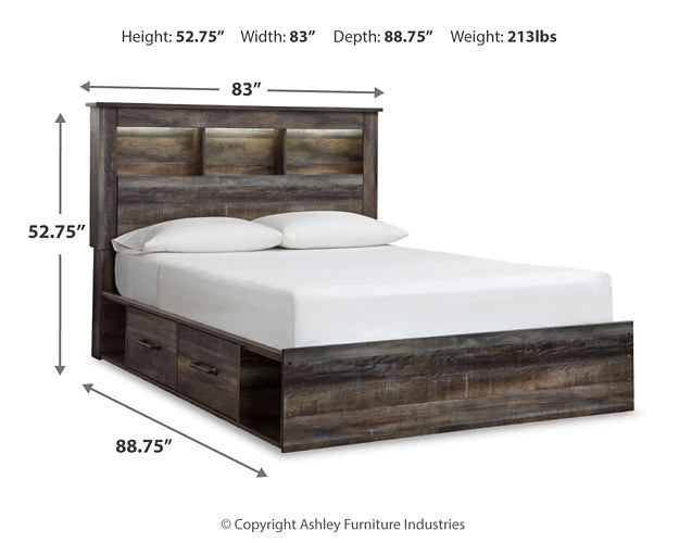 Drystan  Bookcase Bed With 2 Storage Drawers Signature Design by Ashley®