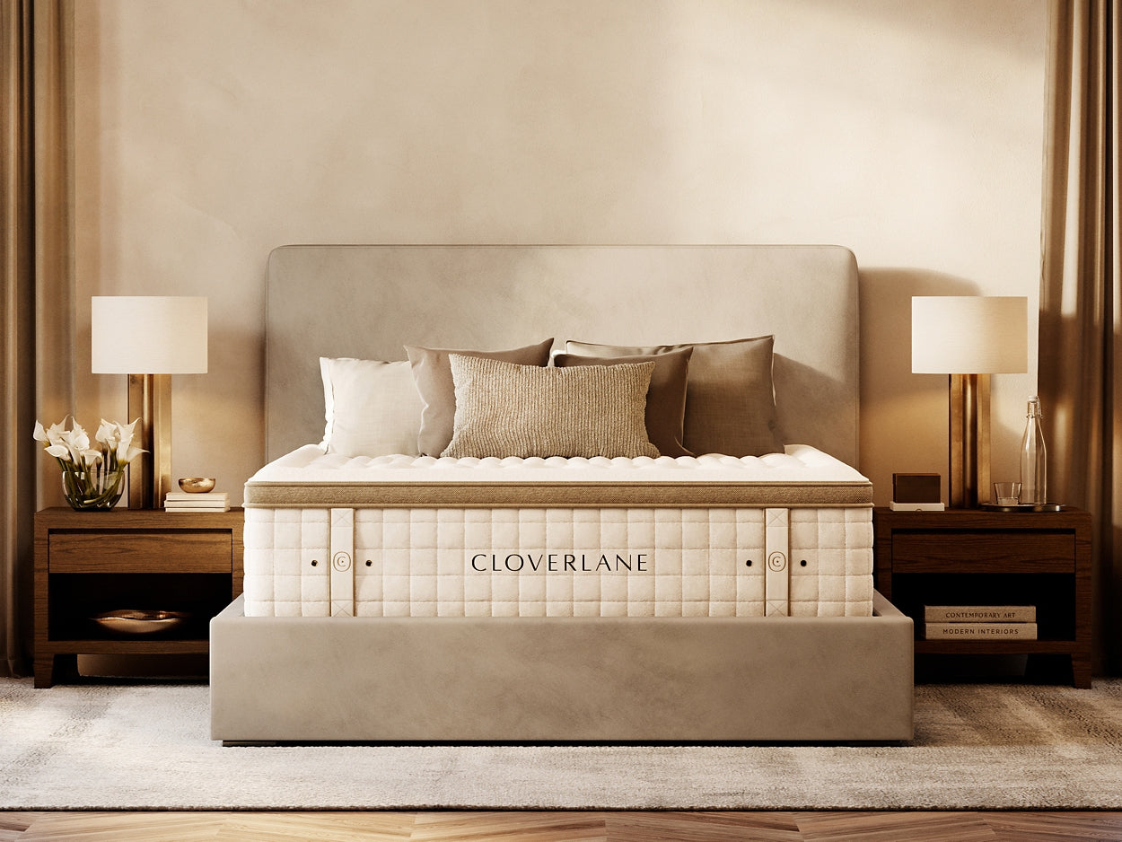 Cloverlane Hybrid Medium Cal King Mattress Cloverlane