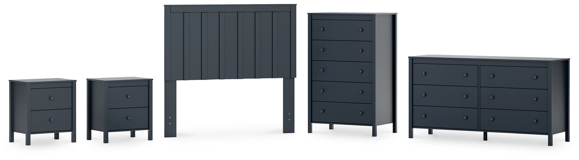 Simmenfort Full Panel Headboard with Dresser, Chest and 2 Nightstands Signature Design by Ashley®