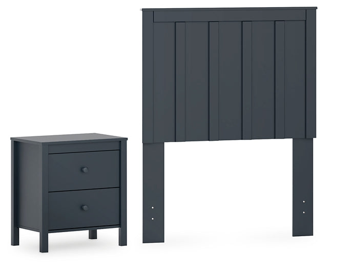 Simmenfort Twin Panel Headboard with Nightstand Signature Design by Ashley®