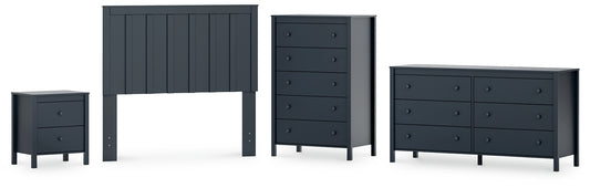 Simmenfort Full Panel Headboard with Dresser, Chest and Nightstand Signature Design by Ashley®