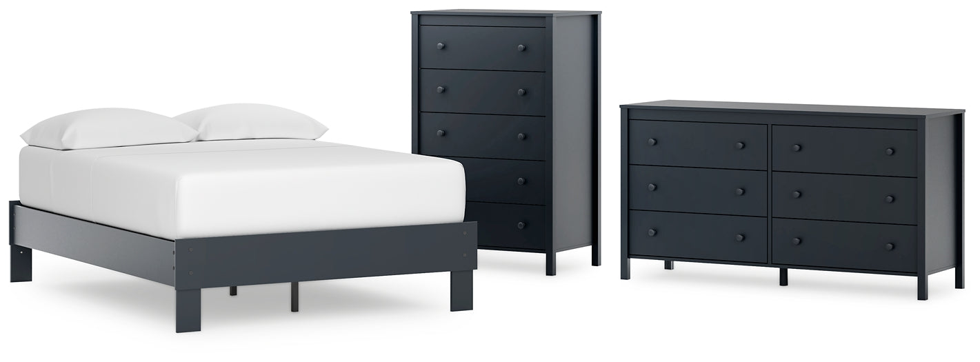 Simmenfort Full Platform Bed with Dresser and Chest Signature Design by Ashley®