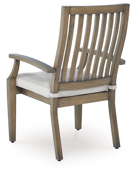 Rainier Ranch Arm Chair With Cushion (2/CN) Signature Design by Ashley®