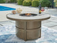 Rainier Ranch Round Fire Pit Table Signature Design by Ashley®