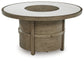 Rainier Ranch Round Fire Pit Table Signature Design by Ashley®