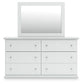 Bostwick Shoals Dresser and Mirror Signature Design by Ashley®