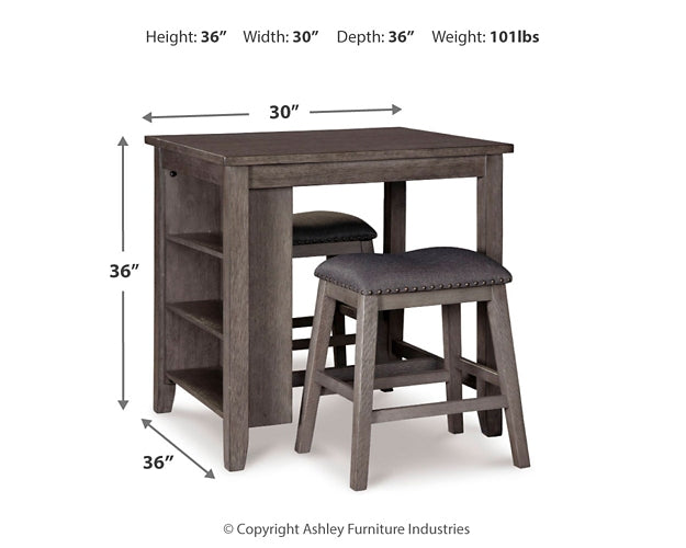 Caitbrook RECT DRM Counter TBL Set(3/CN) Signature Design by Ashley®