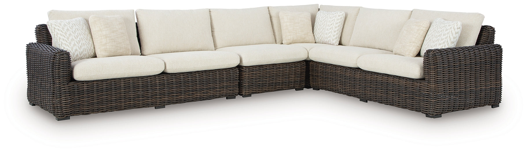 Kimora 4-Piece Outdoor Sectional Signature Design by Ashley®