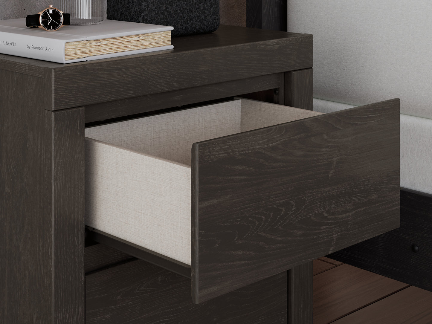 Fraluna Two Drawer Night Stand Signature Design by Ashley®