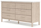 Cadmori Queen Upholstered Panel Bed with Dresser and 2 Nightstands Signature Design by Ashley®