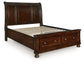 Porter Queen Sleigh Storage Bed Millennium® by Ashley