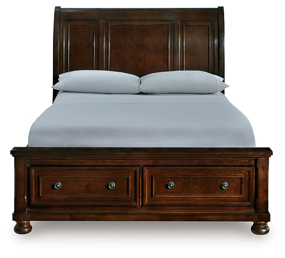 Porter Queen Sleigh Storage Bed Millennium® by Ashley