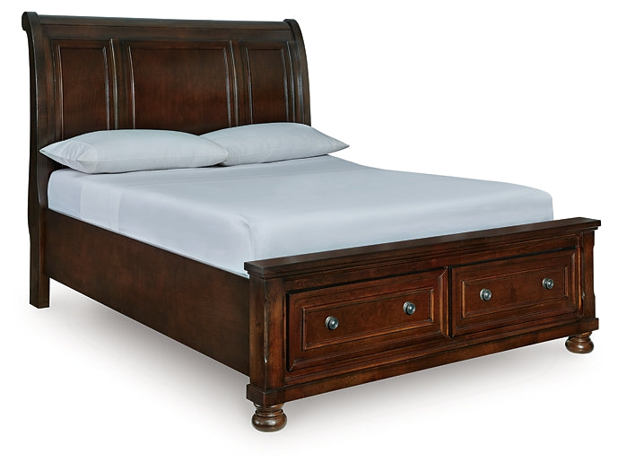 Porter Queen Sleigh Storage Bed Millennium® by Ashley