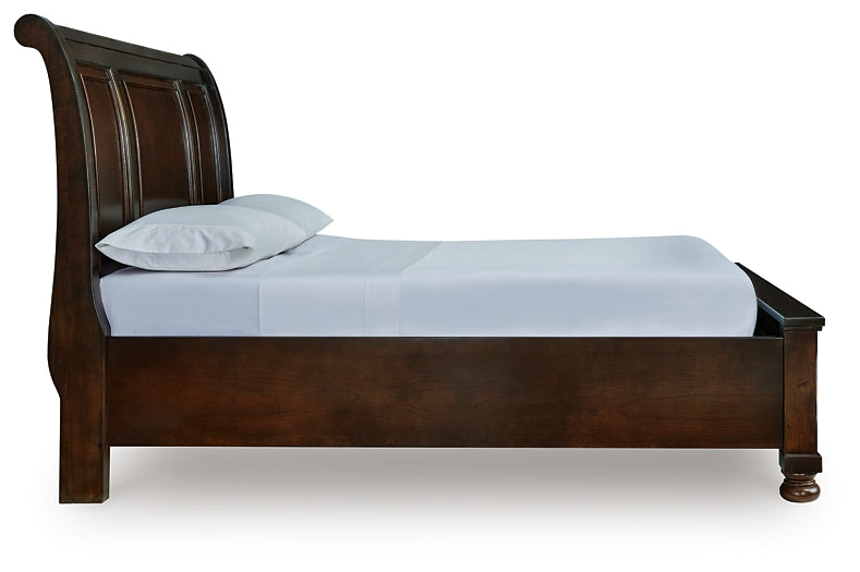 Porter Queen Sleigh Storage Bed Millennium® by Ashley