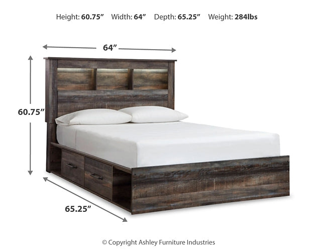 Drystan  Bookcase Bed With 4 Storage Drawers Signature Design by Ashley®