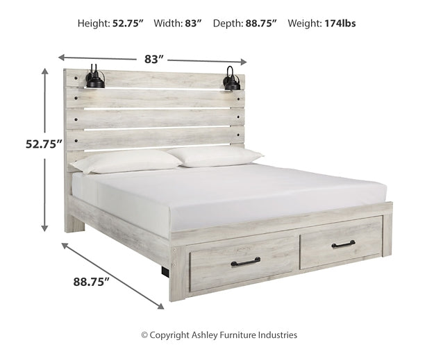 Cambeck  Panel Bed With 2 Storage Drawers Signature Design by Ashley®