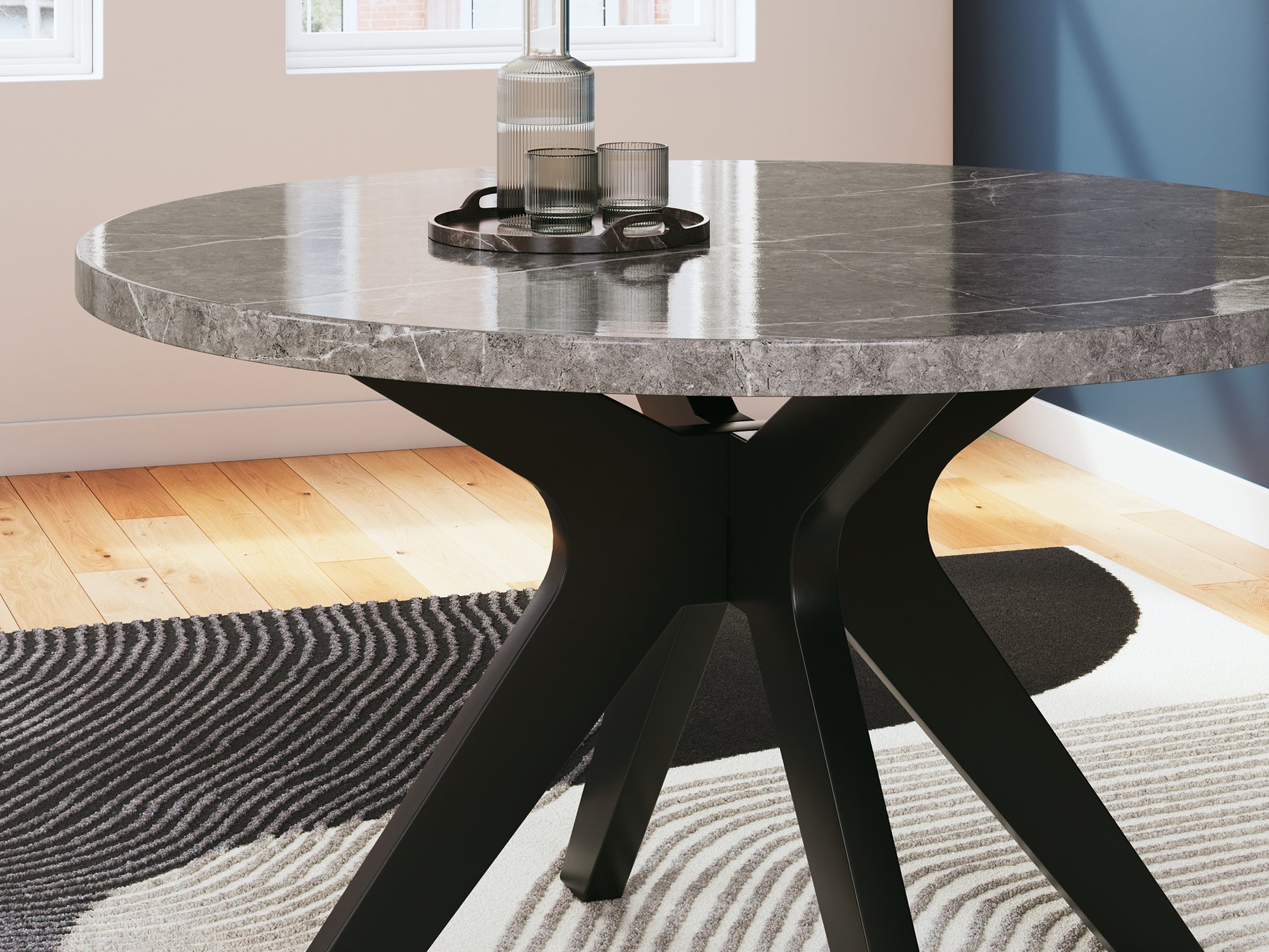 Glinari Round Dining Room Table Signature Design by Ashley®