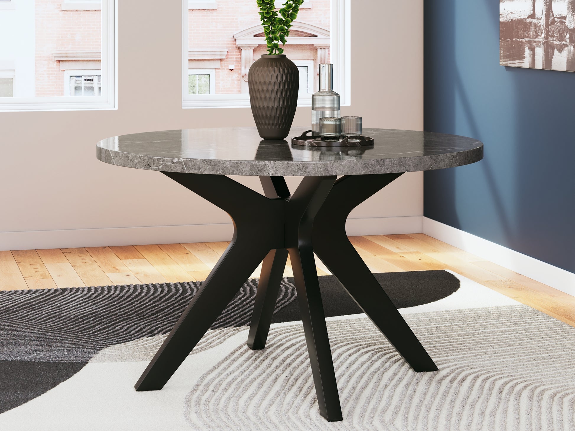 Glinari Round Dining Room Table Signature Design by Ashley®