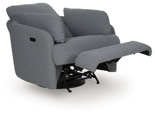 Alainmont Next-Gen Nuvella Swivel Power Recliner Signature Design by Ashley®