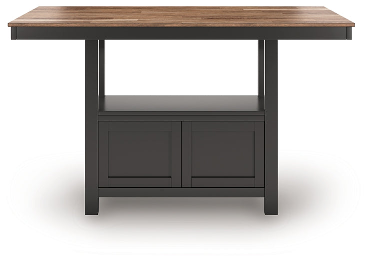 Wildenauer Counter Height Dining Table and 4 Barstools Signature Design by Ashley®